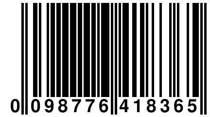 0 098776 418365