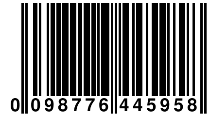 0 098776 445958