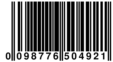 0 098776 504921