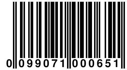 0 099071 000651