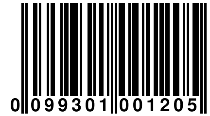 0 099301 001205