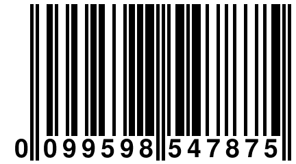 0 099598 547875