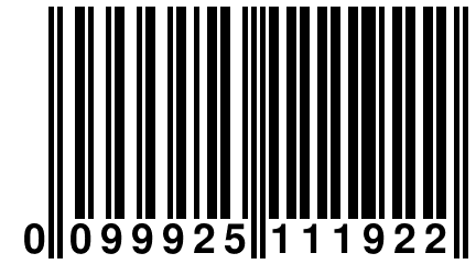 0 099925 111922