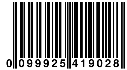 0 099925 419028