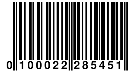 0 100022 285451