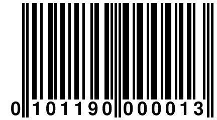 0 101190 000013