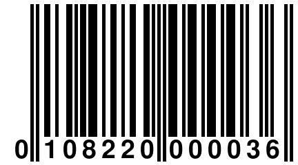 0 108220 000036