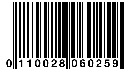 0 110028 060259