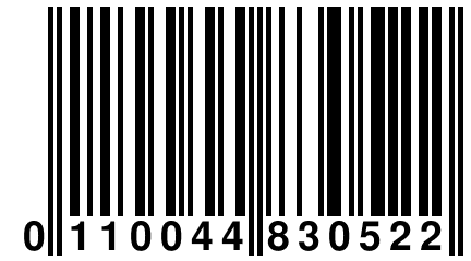 0 110044 830522