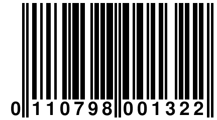 0 110798 001322