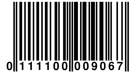 0 111100 009067