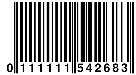 0 111111 542683