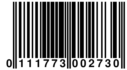 0 111773 002730