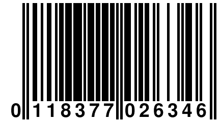 0 118377 026346