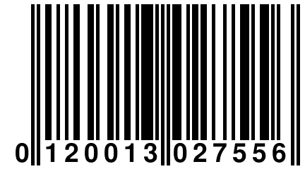 0 120013 027556