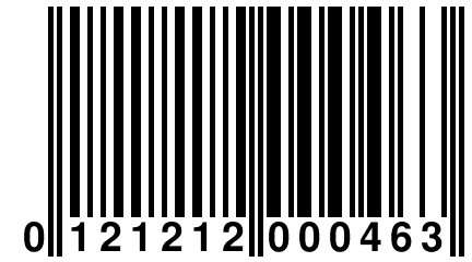 0 121212 000463