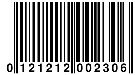 0 121212 002306