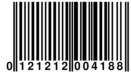 0 121212 004188