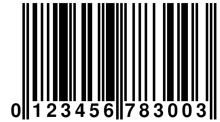 0 123456 783003