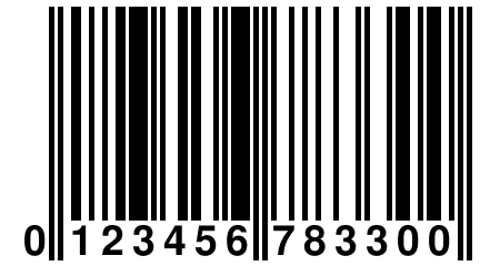 0 123456 783300