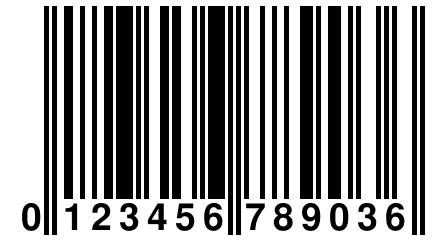 0 123456 789036