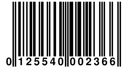 0 125540 002366