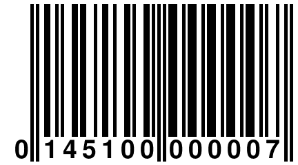 0 145100 000007