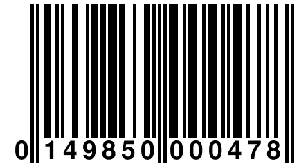 0 149850 000478