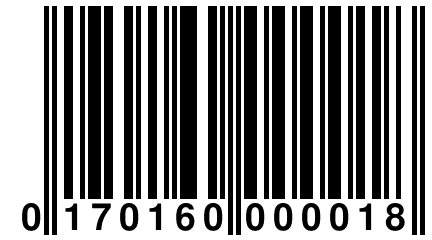 0 170160 000018