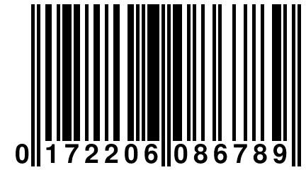 0 172206 086789