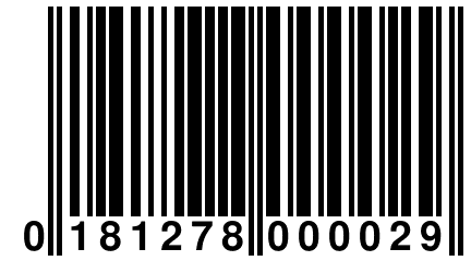 0 181278 000029