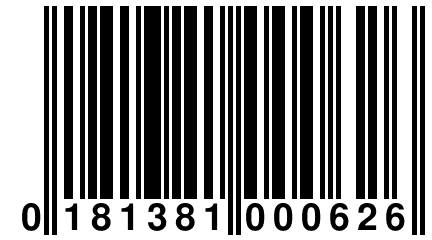 0 181381 000626