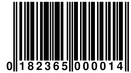 0 182365 000014