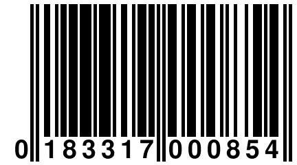 0 183317 000854