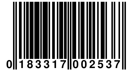 0 183317 002537