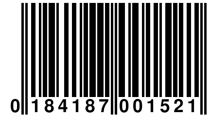 0 184187 001521