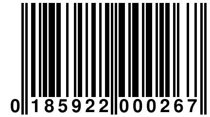 0 185922 000267