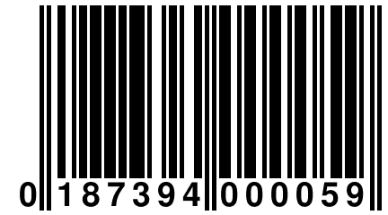 0 187394 000059