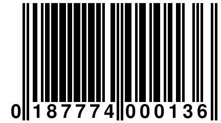 0 187774 000136