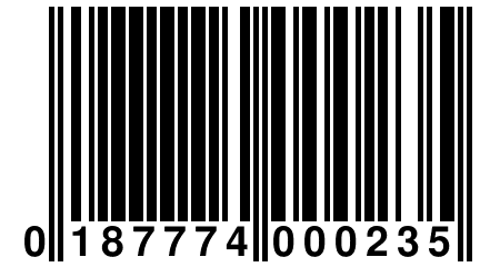 0 187774 000235