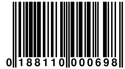 0 188110 000698