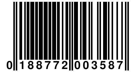 0 188772 003587