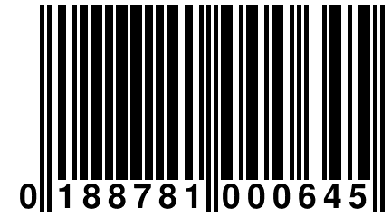 0 188781 000645