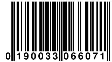 0 190033 066071