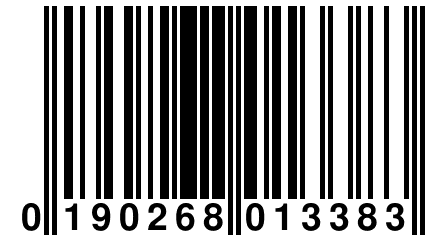 0 190268 013383