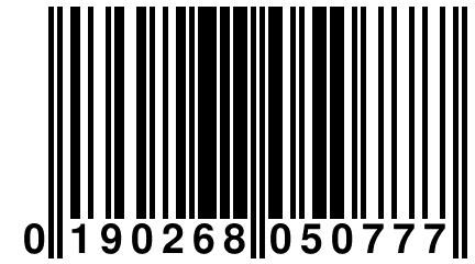 0 190268 050777