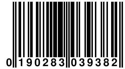 0 190283 039382