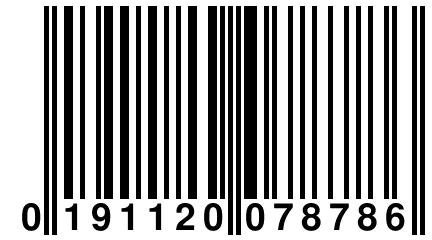 0 191120 078786