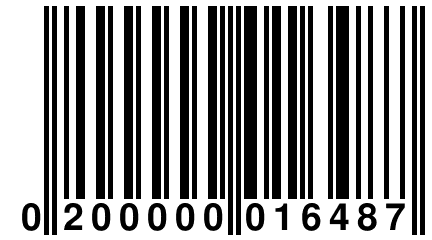 0 200000 016487