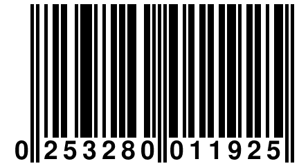 0 253280 011925